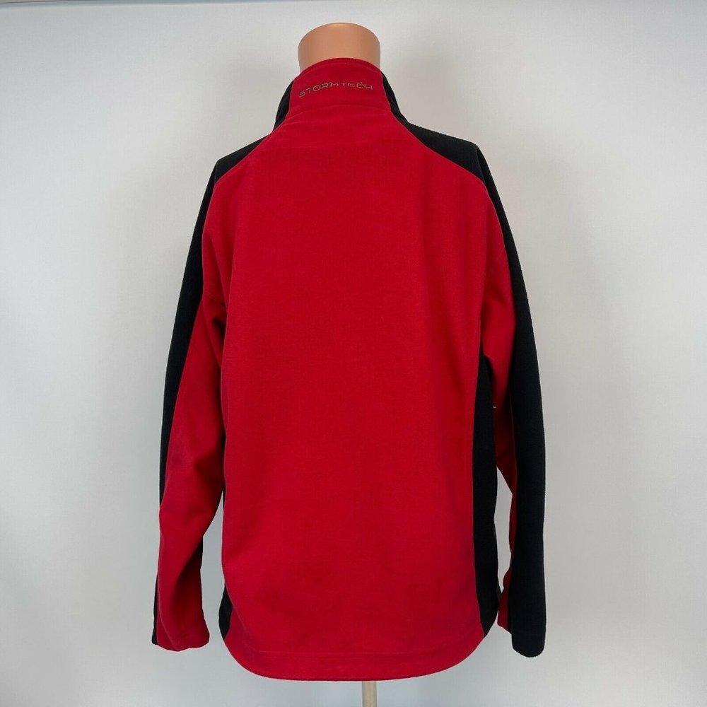 Stormtech Performance Fleece Jacket Full Zip Red … - image 4